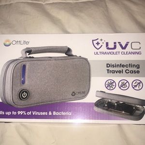 UVC disinfecting travel case